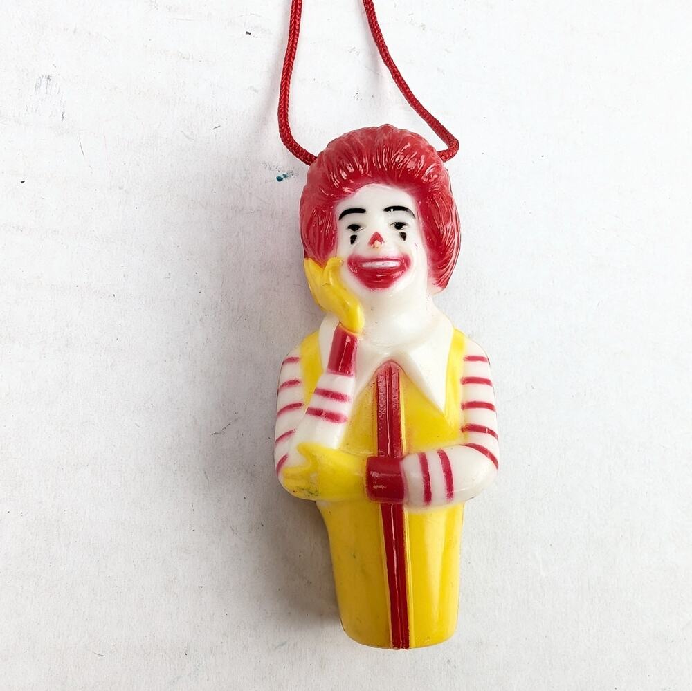 Vintage McDonalds Ronald McDonald Clown Figure Toy Promo Advertising Collectible